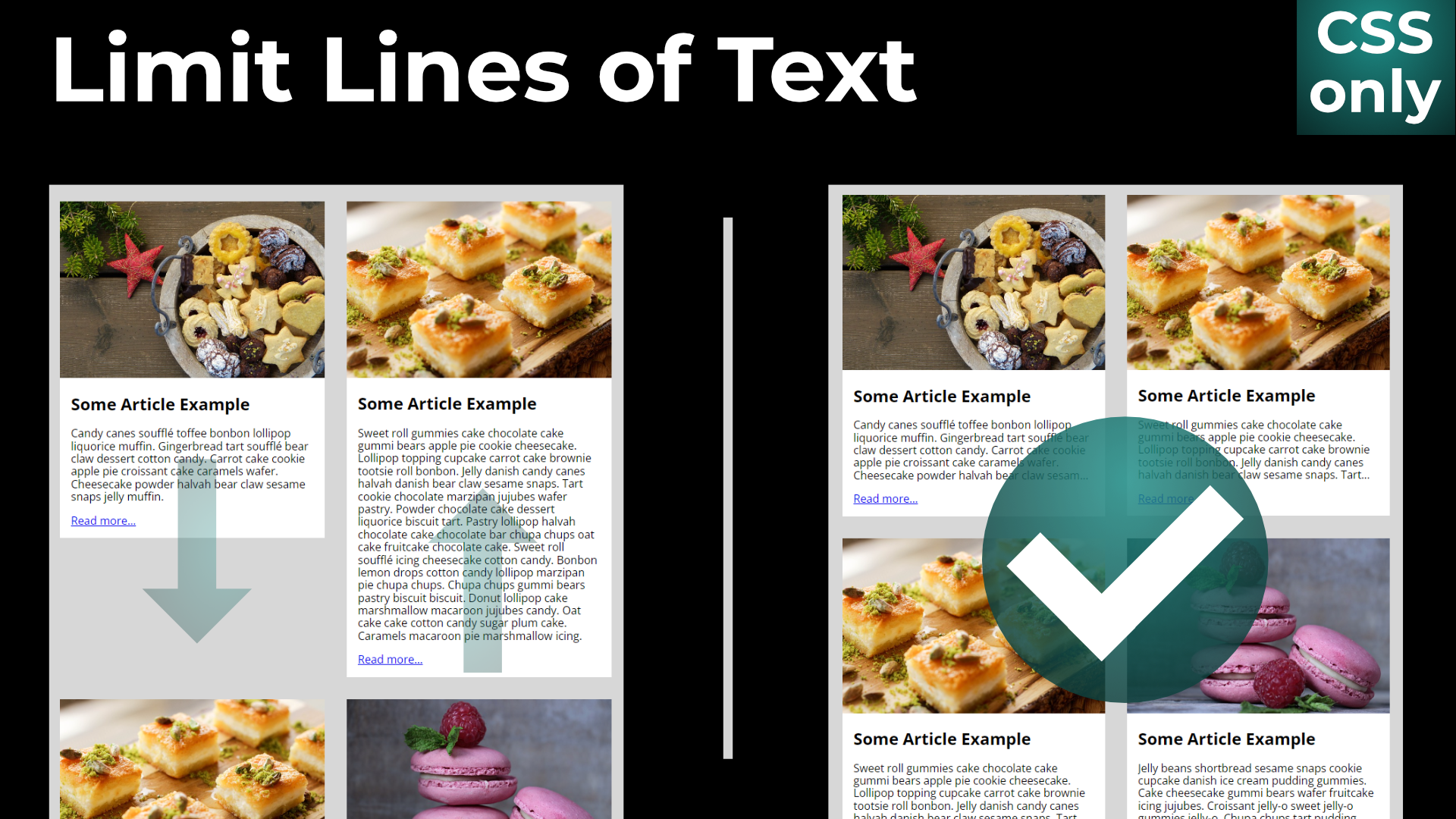 Limit number of lines of text with CSS only featured image