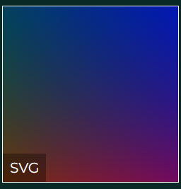 Similar effect obtained with SVG.