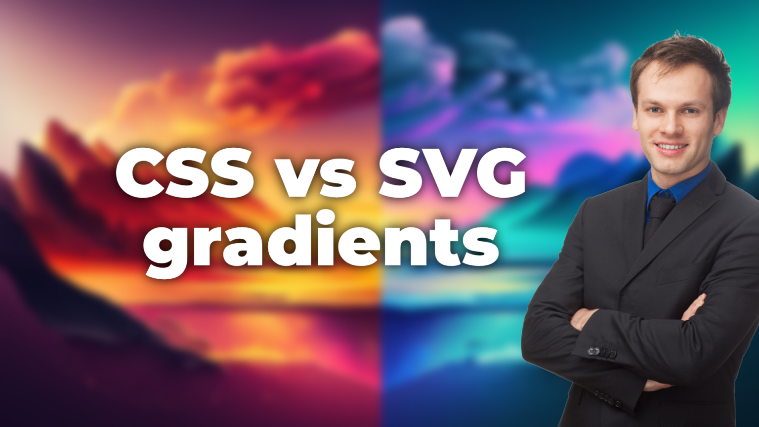 SVG Linear Gradient - CSS VS SVG - ideaspot.tv